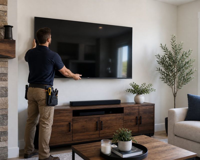 Television Mounting Service in Kansas City, KS