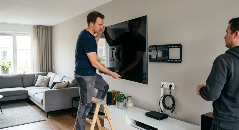 Bedroom Tv Mounting in Conroe, TX