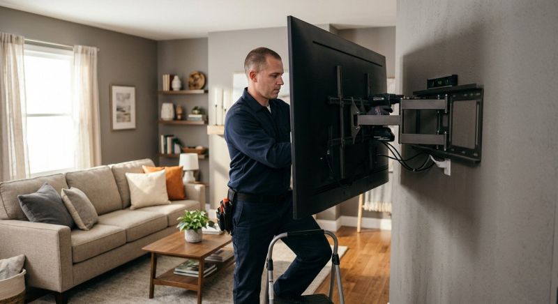 Bedroom Tv Mounting in Kansas City, KS
