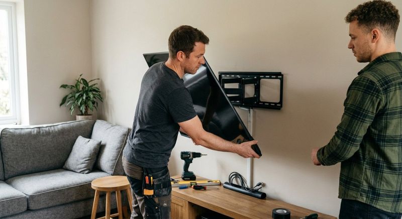 Tv Hanging Service in Kansas City, KS